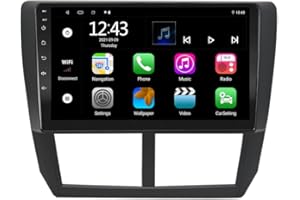 EZoneTronics Android 11 Car Radio Stereo for Subaru Forester 2008-2012 9 Inch Touch Screen High Definition GPS Navigation Bluetooth USB WiFi Am FM RDS Player 2G RAM+32G ROM