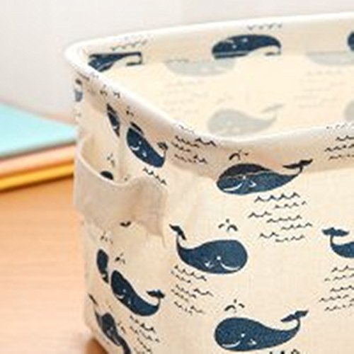 iTemer kosmetik koffer make up tasche Aufbewahrungsbox Stoff Ablagebox Tiere und pflanzen muster - 8