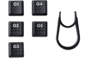HUYUN Touches tactiles rétroéclairées G1 G2 G3 G4 G5 de Remplacement pour Clavier de Jeu mécanique Logi G813/G815/G913/G915 RVB
