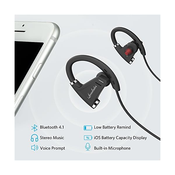 €12.99 Auricolari Wireless Bluetooth Cuffie Landnics Cuffie In-Ear Stereo  Sportive Impermeabile IPX7 Tempo di Riproduzione 12… - bikewebshop.it