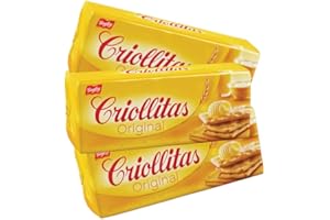 Qumir - Galletitas Argentinas Criollitas de Bagley - 3 Paquetes de 100 Grs cada uno para disfrutar de un Sabor Típicamente Argentino