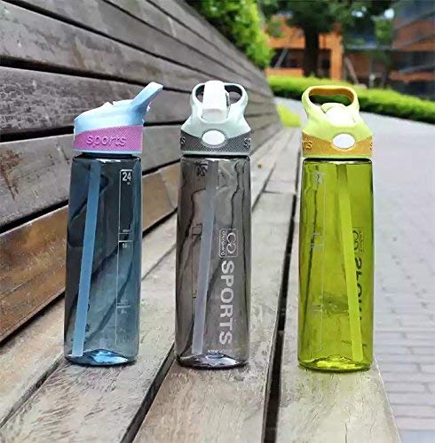 Satyam Kraft 3 Pcs Random Color Water Bottle 710 ml Diwali Gifts for Family and Friend Water Bottle Gym Bottle Sipper Bottle School Water Bottle (3 Pcs Random Color)