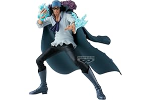 Banpresto Figura de Accion Kuzan One Piece - Battle Record Collection 15 cm - Multicolor BP29207P - Figura Coleccionable - Óptimo para los fanaticos del Anime