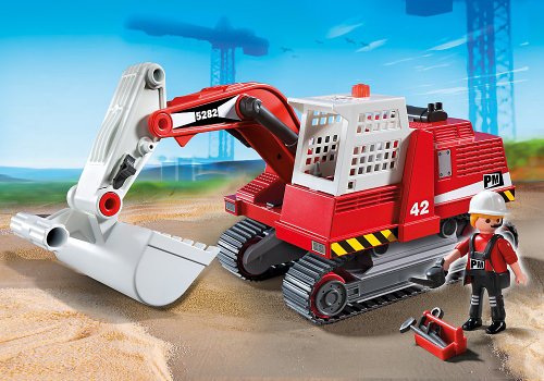 Imagen 6 de Playmobil Construcción - Excavadora de construcción (5282)