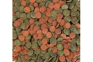 Wohnkult Hausmarke Mini Wafers Spirulina Color und Mix für alle Corydoras u. Bodenbewohner Krebse Garnelen UVM. TOP Futter Fischfutter (1000 ml Mix)