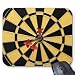 Produktbild Pfeile Auf Die Herzen von schwarz und gelb Dart Board Rechteck rutschfeste Gummi Mauspad Büro Mauspad Gaming Maus Pads