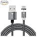 Produktbild ALTech® 3 Packs Grey 3.3FT 360 ° Freies Verbinden Runden Magnetischer Stecker LED-Display Typ C Ladekabel Für Galaxy S8 Note8 LG G5 / 6 V30 HTC10