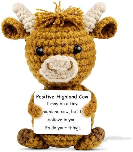 Crochet Animals Emotional Support Gift, Crochet Bear/panda/tiger