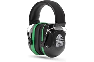 SADISRLS Cuffie Antirumore da Lavoro, Protezione Orecchie Udito, Active EAR E740, Professionali Normativa CE 321-1, Riduzione del Rumore SNR 34db