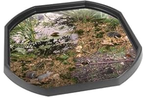 TIGER MOON British Wildlife & Minibeasts Einsatz – ideal für Tuff Spot Spieltablett – schwarzes Tablett nicht im Lieferumfang enthalten – 86 x 86 cm