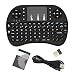 Produktbild Woowo i8 + Mini 2.4G 2.4GHz Wireless Touchpad Keyboard mit Maus für PC, PAD, XBox 360, PS3, Google Android TV Box, HTPC, IPTV Schwarz