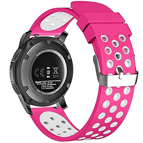 20mm Universal Smart Watch Bands Fantek Soft Silicone Sport Quick