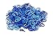 Mytoptrendz® Blue Tone Small Tiny Mini Elastics Hair Tie Ultra Elastic Rubber Bands