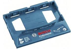Bosch Professional accessoire pour scie sauteuse FSN SA (adaptateur pour coupes droites guidées avec une scie sauteuse montée sur rail de guidage, avec 1 lame T 344 DP pour bois)