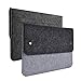 Price comparison product image 13.3 Inch Stylish Slim Felt Laptop Bag, WITERY 13.3 Inch Laptop Case Cover Shell Sleeve / Carrying Protector Bag Envelope Case for 12.9 iPad Pro / 13 Inch Apple Macbook Pro Retina / Macbook Air - Most 11-Inch Ultrabook Netbook Light Grey