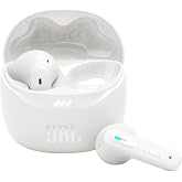 سماعة أذن JBL Tune FLEX2 NC TWS، بيضاء