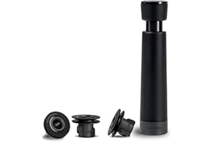 Airtender - Bomba de vino de vacío - 3 tapones de vino - vacunación - a prueba de fugas