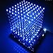 Produktbild Gikfun EK1568U 3D-Lichtviereckig, 8 x 8 mm, 3 mm LED-Würfel, Weiß/Blau
