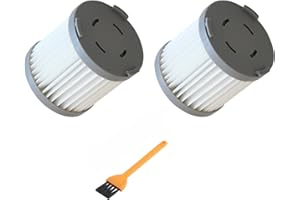 Sankuai HEPA Filtro for CECOTEC Congo Rockstar 500 Ultimate XTREM Conga Rockstar 700 Partes de Filtro de aspiradora inalámbrica de Mano (tamaño : 2 Pieces)