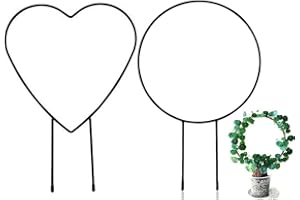 AAED Enrejado Plantas trepadoras,tutores para Plantas,estanteria para Plantas,2 Piezas, apoya el Crecimiento de Las Plantas, Adecuado para Plantas en macetas pequeñas y Medianas