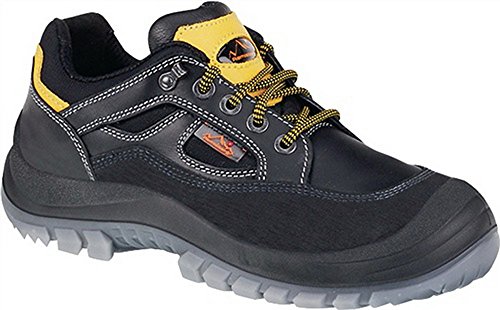 Preisvergleich Produktbild Sicherheitsschuhe S3 Nepal Gr.44 schwarz Vollrindleder mit Überkappe