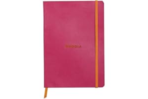 Rhodia Rhodiarama - Cuaderno de notas, tamaño A5, color frambuesa
