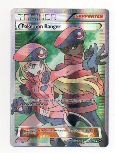 Pokemon Card Pokemon ranger Full Art XY Steam Siege 113/114