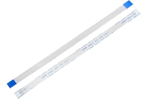 sourcing map Flexible Plano Cable,150mm 1mm Paso 6 Pasadores FPC FFC Flexible Cinta Cable para LCD TV Coche Audio DVD Reproductor 5uds (A Tipo)