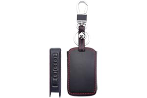 OTMIK Leather Car Smart Key Protector Case Brelok Case for Mazda 3 Alexa CX30 CX-30 CX-5 CX5 CX3 CX-3 CX8 CX-8 CX9 CX-9 Akcesoria Klucz Shell (3 Przyciski)