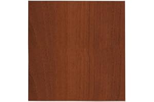 Liberoshopping Piano quadrato resistente per tavolo da bar in laminato (Noce, 80x80 cm)