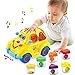 Produktbild ACTRINIC Baby Spielzeug 6-18 Monate, Früherziehung Musikbus, Verschiedene Früchte, Musik, Licht und Rätsel, Kleinkind, Babyjungen und Mädchen 1-2 Jahre altes Geschenk