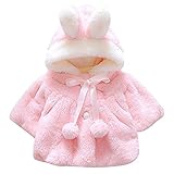 Kingko® 0~24 Month Baby Girls Infant Cotton Winter Warm Coat Cloak Jacket Thick Warm Clothes