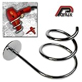 Hair Tools - Chrome Finish Wall Mounted Hairdryer Holder