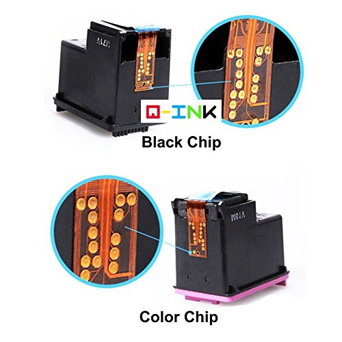 QINK Cartuchos De Tinta Remanufacturados HP 302XL 302 De Alta Capacidad De Alto Rendimiento Nivel De Tinta Preciso Compatible con HP ENVY 4520 4524 4525 4527 4522 4528 4521 HP Deskjet 1110 2132 2134 2135 2130 3630 3632 3633 3634 3636 3638 3637 HP Officejet 3833 4658 3834 3830 3831 4654 4650 3832 4655  2BK 1C 