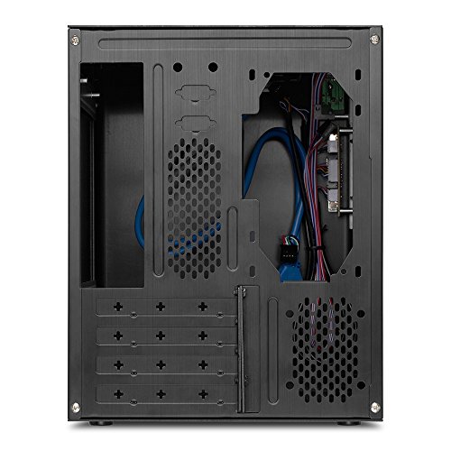 Mejor Sharkoon CA-M Mini-Tower Negro Carcasa de Ordenador - Caja de
Ordenador (Mini-Tower, PC, Aluminio, Micro-ATX,Mini-ITX, Negro,
Hogar/Oficina) en Amazon