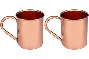 OSNICA Vaso de cobre martillado vaso de cobre 100% puro para agua, mejor que los vasos, más seguro que el plástico (diseño 5)