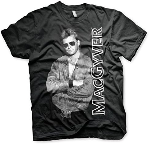 MacGyver Pose T-Shirt black S