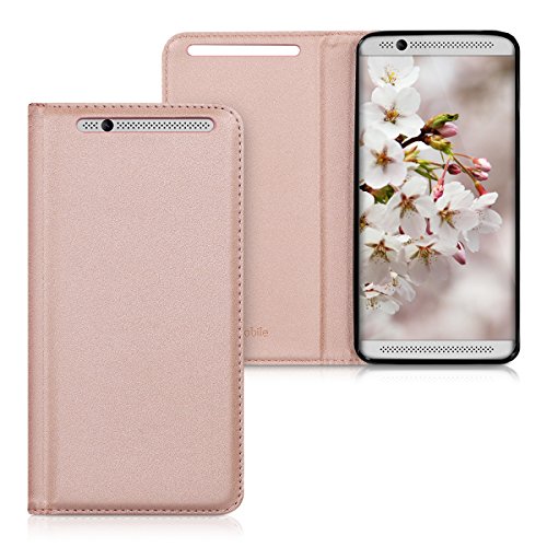 kwmobile Funda para ZTE Axon 7 Mini - Carcasa para m vil de Cuero sint tico - Case Plegable en Oro Rosa reviews kwmobile Funda para ZTE Axon 7 Mini - Carcasa para m vil de Cuero sint tico - Case Plegable en Oro Rosa