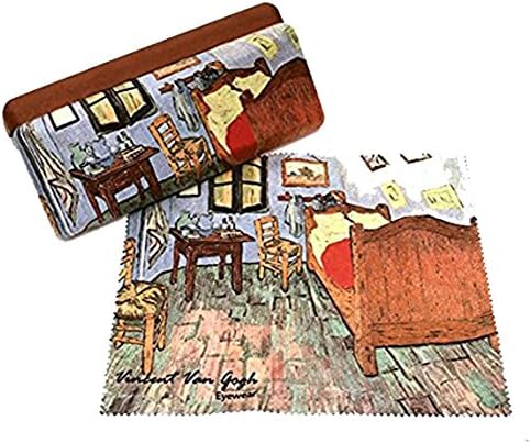 Artis Vivendi Glasses Case and Lens Cleaning Cloth V. GOGH BEDROOM SET
