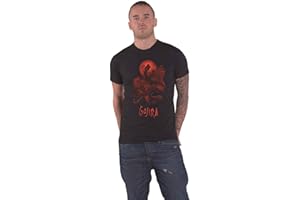 Gojira T Shirt Serpent Moon Band Logo Nue offiziell Herren Schwarz