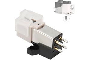 ZUNATE Wkładka Gramofonowa, AT3600L Kaseta Gramofonowa z Ruchomym Magnesem Wymiana Gramofonu Igły Rysik