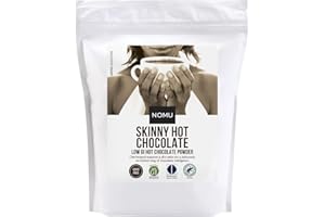 NOMU Skinny Hot Chocolate - Sugar-free, Keto, Aspartame Free, 1Kg, 166 Servings, Chocolatey, Guilt Free - Ideal for Weight Watchers & Diets…