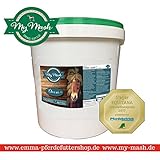 Mash Pferdfutter Dry,Trockenmischung Mash zum Fuettern, Verdauung,Vitalität & glänzendes Fell beim Pferd 8Kg