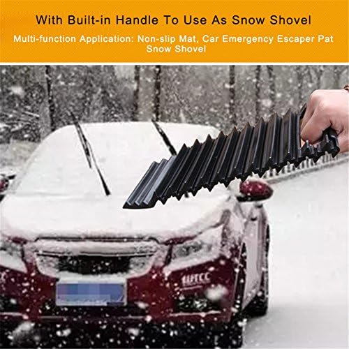 Car Wheel Anti-skid Pad Car Tire Traction Auto Emergency Mat Car Van Rescue Wheel Traction Mat Escaper Pad Tire Tyre Grip Plate Anti-skid Anti-trap Self-help Tool
