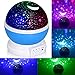 Price comparison product image ADORIC SP-EL-17 Baby Star Projector Night Rotating Light - Blue