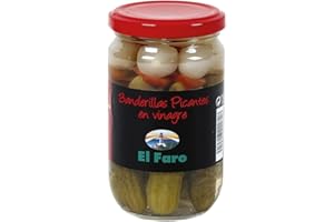 Alimentation - Cornichons El Faro Banderillas (370 ml)