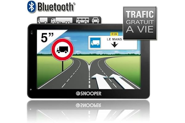 Snooper PL 5200 Truckmate GPS Eléments Dédiés à la Navigation Embarquée Europe Fixe, 16:9