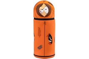 Grupo Erik Estuche Silicona South Park Kenny - Estuche Escolar Extensible con Cremallera para niños y niñas | Potalápices Vertical pequeño Práctico, Material Escolar para la Vuelta al Cole