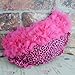 Baby Girls Ruffle Design Bloomers Nappy Cover (Medium 12-24 Months, Fuschia Leopard)