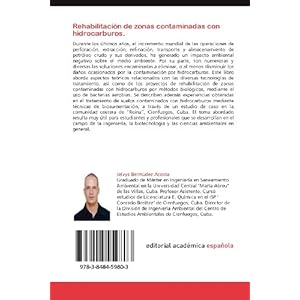 Rehabilitación de zonas contaminadas con hidrocarburos.: Biorremediación de residuos petrolizados. Estudio de caso en  la comunidad costera  de “R
